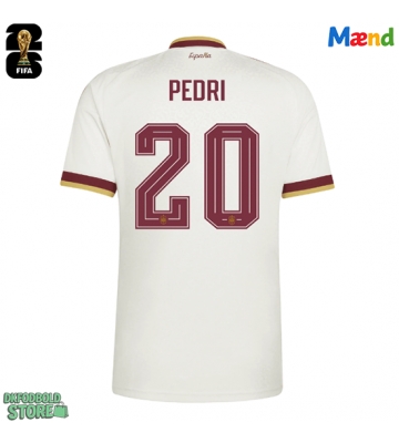 Spanien Pedri Gonzalez #20 Replika Udebanetrøje VM 2026 Kortærmet